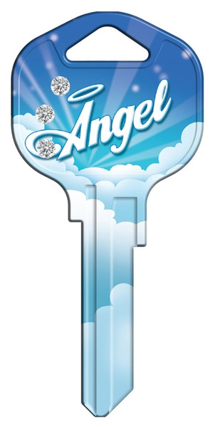KW1 KEYBLANK ANGEL BLING [SKU: ORG0852251]