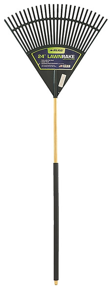 RAKE POLY COMFORT GRIP 24IN [SKU: ORG5847645]