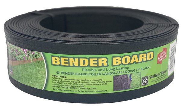 BOARD BENDER COIL BLK 4INX40FT [SKU: ORG2753937]