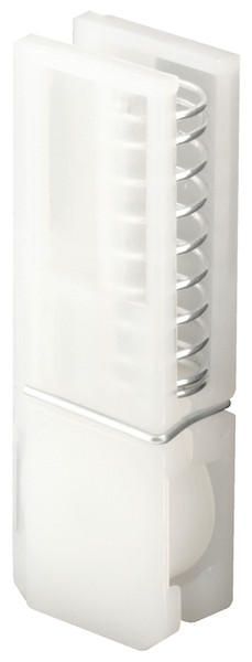 Prime-Line B 544 Edge Roller Assembly, 9/16 in Dia Roller, 1/4 in W Roller, Polyethylene Roller, Flat Roller, 5/8 in W [SKU: ORG6602601]