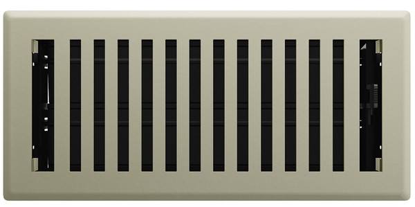 REGISTER FLOOR SAT NKL 4X10IN [SKU: ORG7860786]