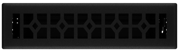 REGISTER FLOOR BLKI 2.25X12IN [SKU: ORG7860844]