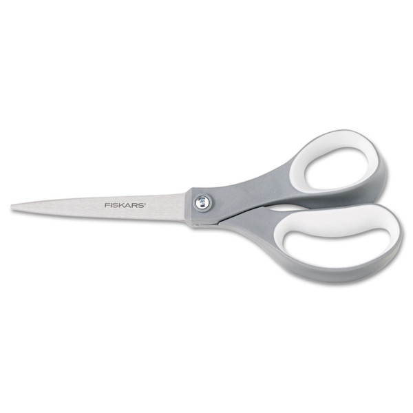 Contoured Performance Scissors, 8" Long, 3.13" Cut Length, Gray Straight Handle [SKU: FSK1160001005]