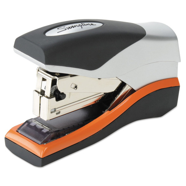 Optima 40 Compact Stapler, 40-Sheet Capacity, Black/Silver/Orange [SKU: SWI87842]