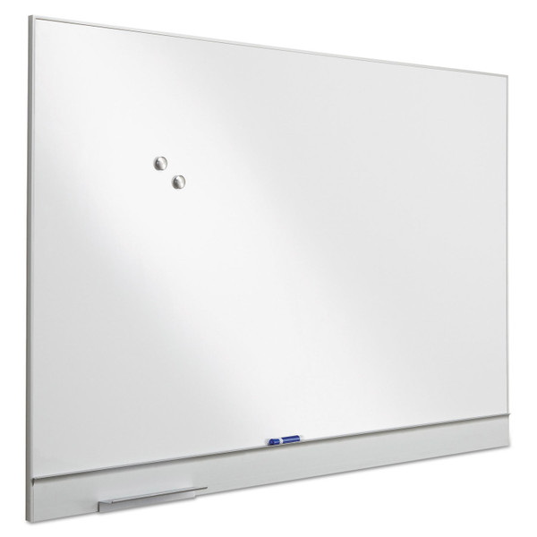Polarity Magnetic Dry Erase White Board, 72 X 46, White Surface, Silver Aluminum Frame [SKU: ICE31260]