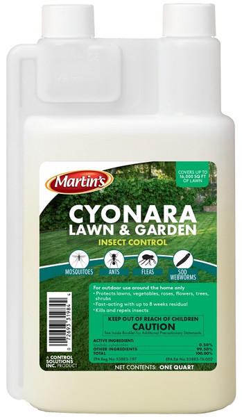 Martin's Cyonara 82031984 Insect Control, Liquid, 1 qt [SKU: ORG9963729]