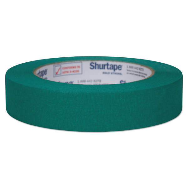Color Masking Tape, 3" Core, 0.94" X 60 Yds, Green [SKU: DUC240572]