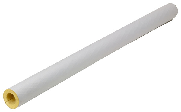 Frost King F12X Tubular Pipe Cover, 3 ft L, Fiberglass, White, 1 in Pipe [SKU: ORG4240404]