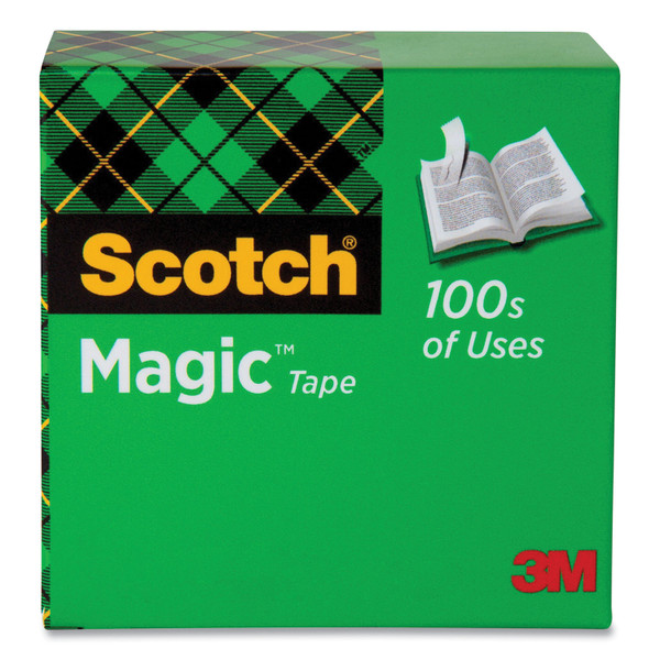 Magic Tape Refill, 1" Core, 0.75" X 25 Yds, Clear, 20/Pack [SKU: MMM810SX20]