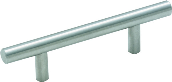Amerock BP19010SS Cabinet Pull, 5-3/8 in L Handle, 1-17/50 in H Handle, 1-3/8 in Projection, Stainless Steel [SKU: ORG4895504]