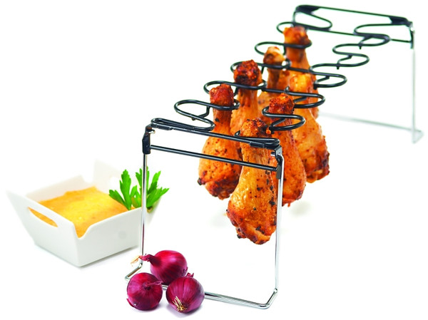 GrillPro 41551 Wing Rack, Non-Stick [SKU: ORG7332646]