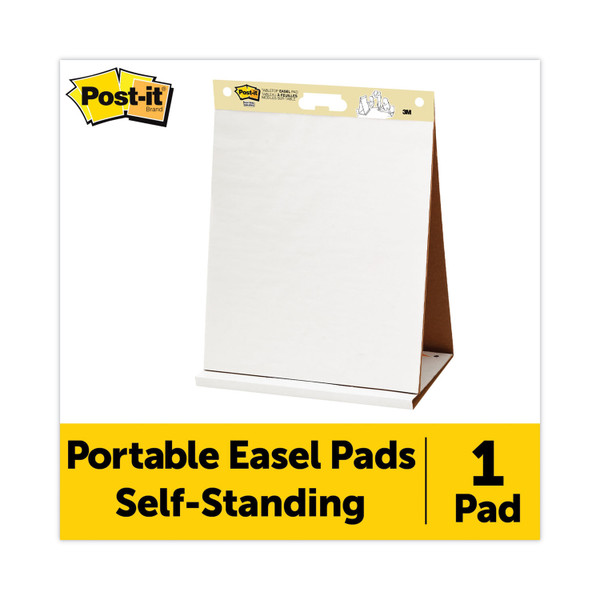 Original Tabletop Easel Pad With Self-Stick Sheets, Unruled, 20 X 23, White, 20 Sheets [SKU: MMM563R]