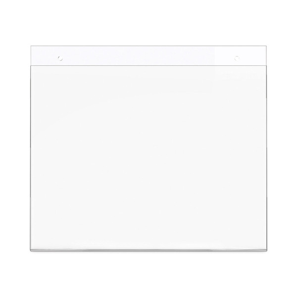 Classic Image Wall-Mount Sign Holder, Landscape, 11 X 8.5, Clear [SKU: DEF68301]