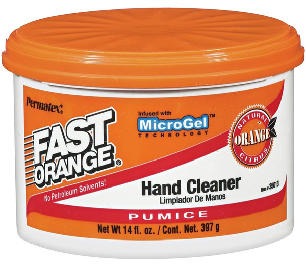 Permatex 35013 Hand Cleaner, Paste, White, Citrus, 14 oz Tub [SKU: ORG6209001]
