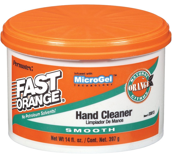 Permatex 33013 Hand Cleaner, Paste, White, Orange, 14 oz Tub [SKU: ORG6784128]