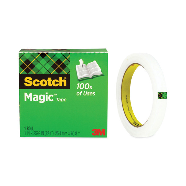 Magic Office Tape, 3" Core, 0.5" X 72 Yds, Clear [SKU: MMM810122592]