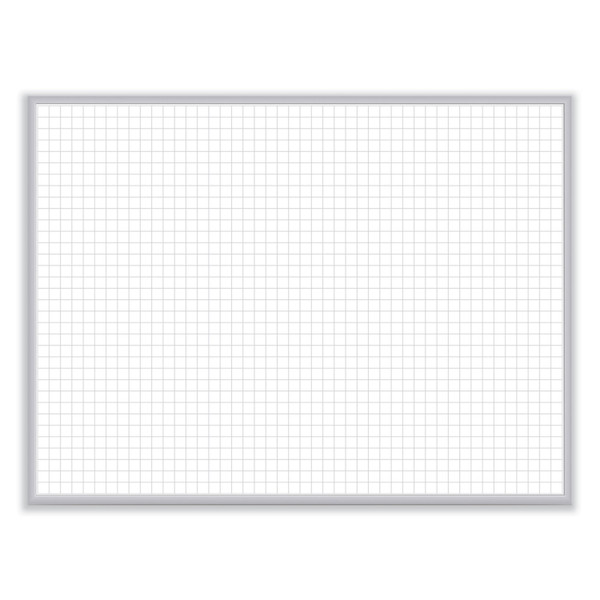 Non-Magnetic Whiteboard With Aluminum Frame, 24 X 17.81, White Surface, Satin Aluminum Frame, Ships In 7-10 Business Days [SKU: GHEM2181]