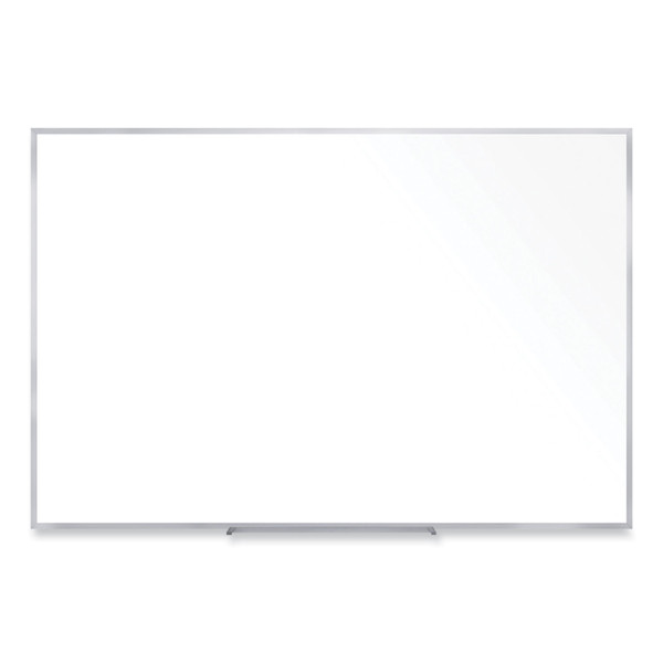 Non-Magnetic Whiteboard With Aluminum Frame, 60.63 X 36.44, White Surface, Satin Aluminum Frame, Ships In 7-10 Business Days [SKU: GHEM2354]