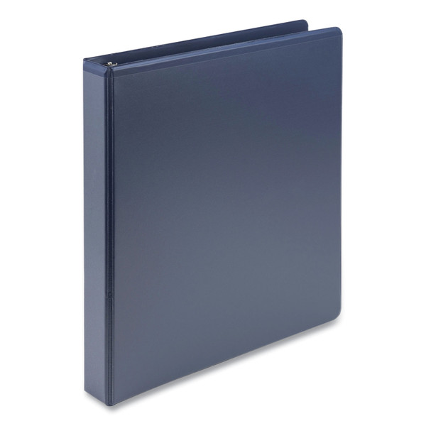 Earth'S Choice Plant-Based Boho D-Ring View Binders, 1" Capacity, 11 X 8.5, Indigo, 2/Pack [SKU: SAMU69341]