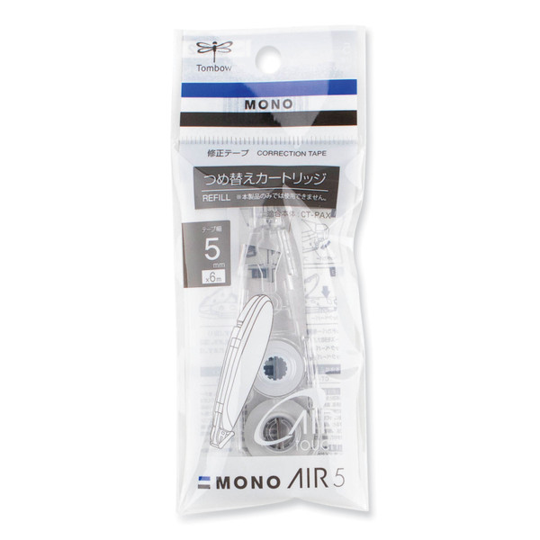 Mono Air Pen-Type Correction Tape, Refill, Clear Applicator, 0.19" X 236 [SKU: TOM68697]