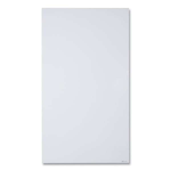 Invisamount Vertical Magnetic Glass Dry-Erase Boards, 42 X 74, White Surface [SKU: QRTQ014274IMW]