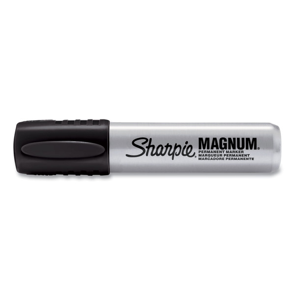 Magnum Permanent Marker, Broad Chisel Tip, Black [SKU: SAN44001A]