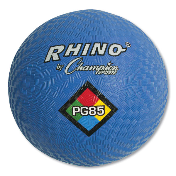 Playground Ball, 8.5" Diameter, Blue [SKU: CSIPG85BL]