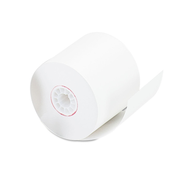 Impact And Inkjet Print Bond Paper Rolls, 0.5" Core, 2.25" X 128 Ft, White [SKU: UNV35705RL]