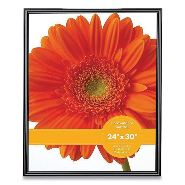 Plastic Poster Frame, 24 X 30 Insert, Black [SKU: VLUVF0023B2430]