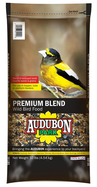 Audubon Park 12245 Wild Bird Food, Premium Blend, 10 lb [SKU: ORG3595790]