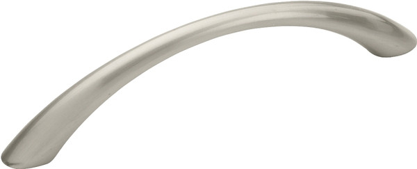 Amerock BP52994G10 Cabinet Pull, 4-9/16 in L Handle, 1-1/16 in Projection, Zinc, Satin Nickel [SKU: ORG8858458]