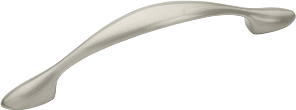 Amerock BP52995G10 Cabinet Pull, 4-5/16 in L Handle, 1 in Projection, Zinc, Satin Nickel [SKU: ORG5453105]