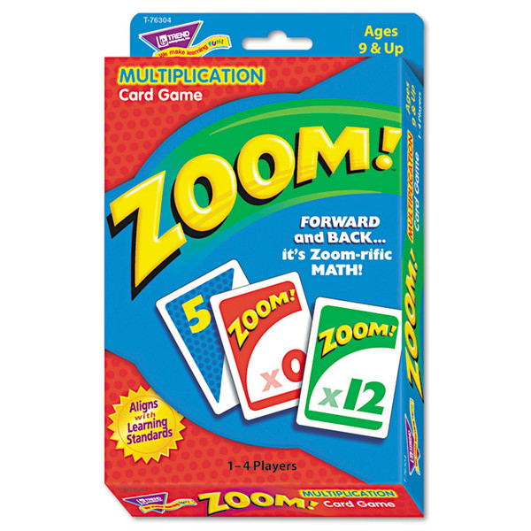 Zoom Math Card Game, Ages 9 and Up, 100 Cards/Set [SKU: TEPT76304]