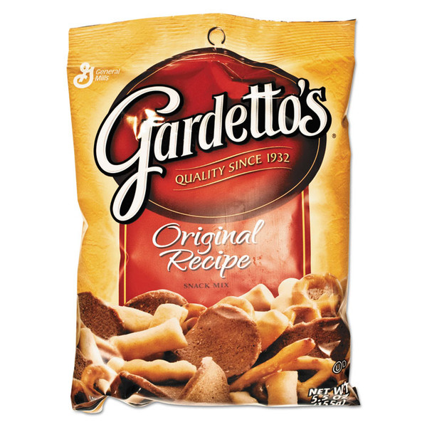 Gardetto's Snack Mix, Original Flavor, 5.5 oz Bag, 7/Box [SKU: AVTSN14868]