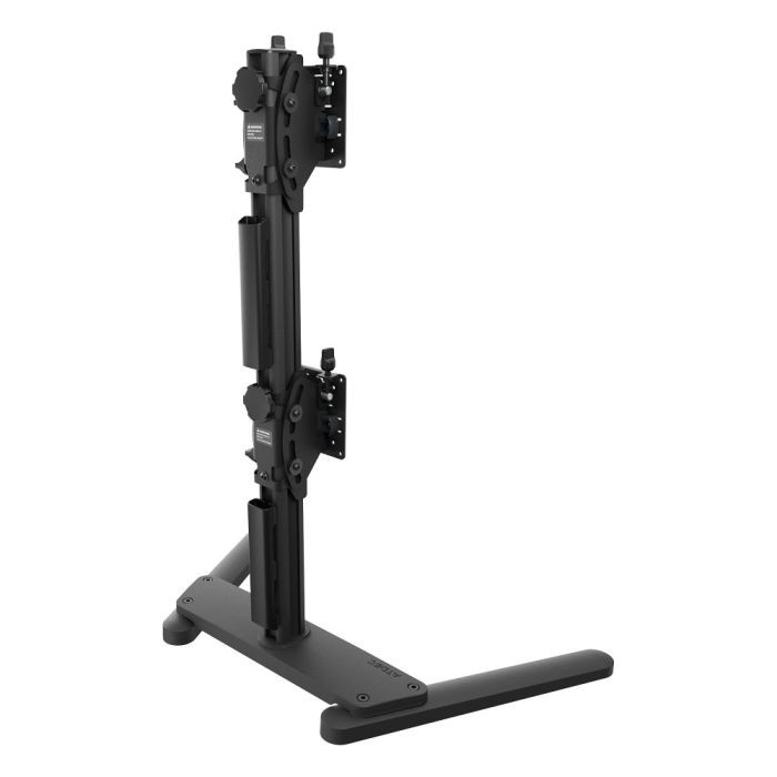 Atdec AWMS-2-BT75-FS-B super heavy duty dual mount on freestanding