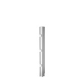 ATDEC Atdec AWM-P51-W silver monitor post with white cable management trim 20 inch tall.
