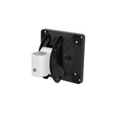 ATDEC Atdec AWM-LTHT-W tilt head mount, heavy-duty white adjustable display holder, 10-year warranty included.