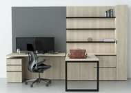 Atdec monitor arms in Carter Ledyard & Milburn's Financial District redesign