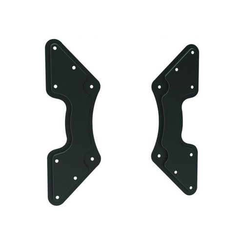 ATDEC Black AC-AP-4040 adaptor plates with VESA mounting holes and silver screws included.