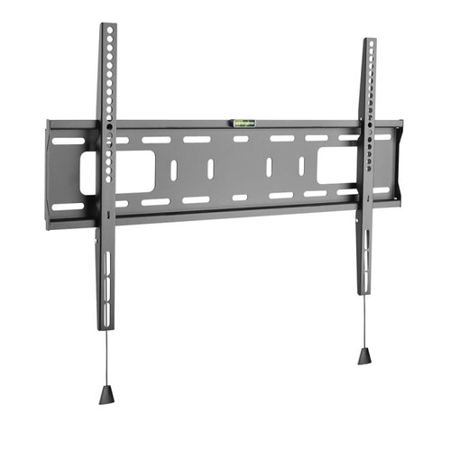 ATDEC AD-WF-5060 wall mount bracket, 25mm profile, 50kg 110lb capacity, silver finish, easy installation features included.