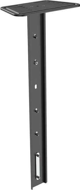 ATDEC Black AD-TVAC-CM-B camera mount accessory for TV/AV carts with 8 height adjustments.