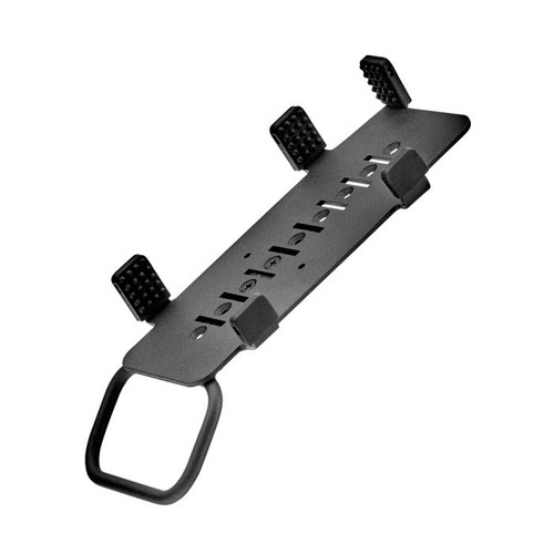 ATDEC APA-EP-VX820 steel POS terminal holder for Verifone VX820 in black, compact.