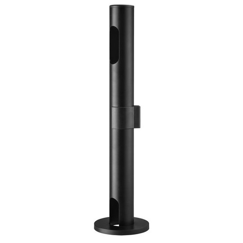 ATDEC Atdec APA-P400-45, 400mm steel POS pole with 45mm pole attachment, black, Retail POS category mounting.