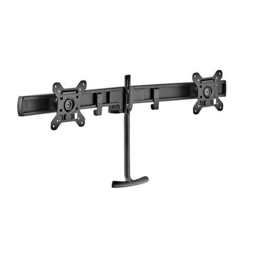 ATDEC AWM-LR-B black dual monitor mount for up to 27" displays, MadMonk Brand.