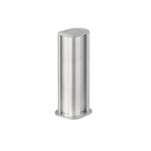 ATDEC Atdec AWM-P13-S short post, 135mm height, recyclable aluminium silver finish product image, AWM-P13-S