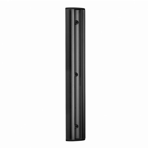 ATDEC Atdec AWM-W35-B long wall channel in black aluminium with adjustable 290mm range, suitable for mounts, black.