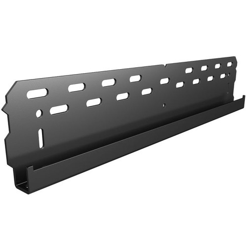 ATDEC TH-VWP-050 wall rail, 500mm steel rail for Universal Video Wall system, black, modular design.
