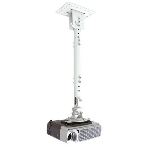 ATDEC TH-WH-PJ-CM Telescopic Projector Mount, adjustable pole and universal "TH-WH-PJ-CM" mounting plate.