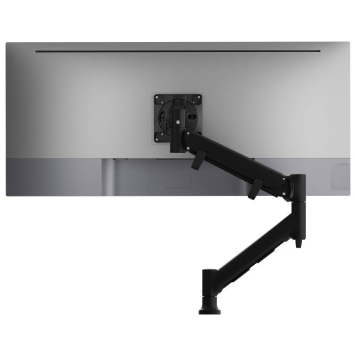 ATDEC AWMS-HXB Black heavy duty monitor arm, adjustable tilt, pan, and rotation for ultrawides, 3.5m reach, ams-hxb