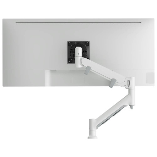 ATDEC AWMS-HXB White heavy duty dynamic monitor arm for large monitors, adjustable tilt, pan, and rotation. ATDEC AWMS-HXB White heavy duty dynamic monitor arm for large monitors, adjustable tilt, pan, and rotation.